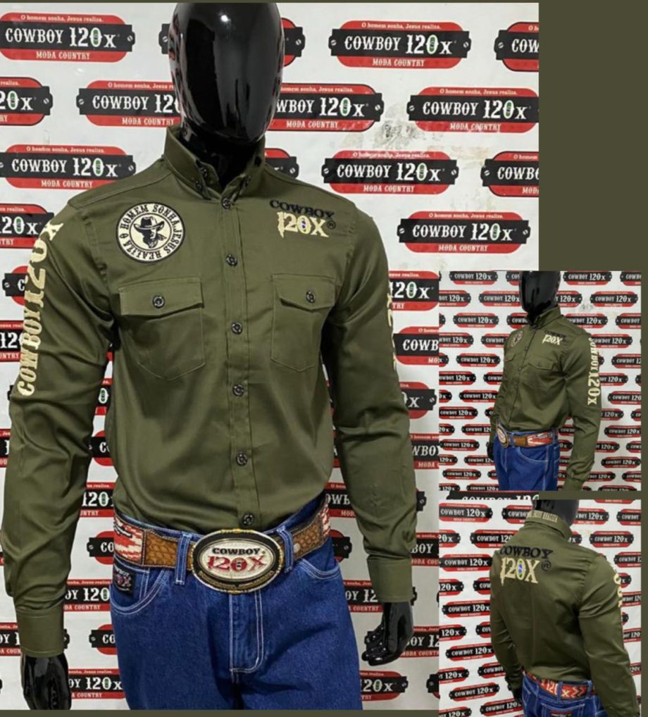 Camisão Bordado Masculino